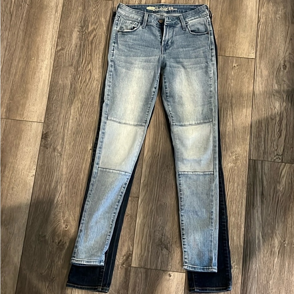 Old Navy Women's Faded Blue Skinny Jeans